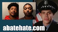 White-Hispanic cop shot dead by black males, allegedly