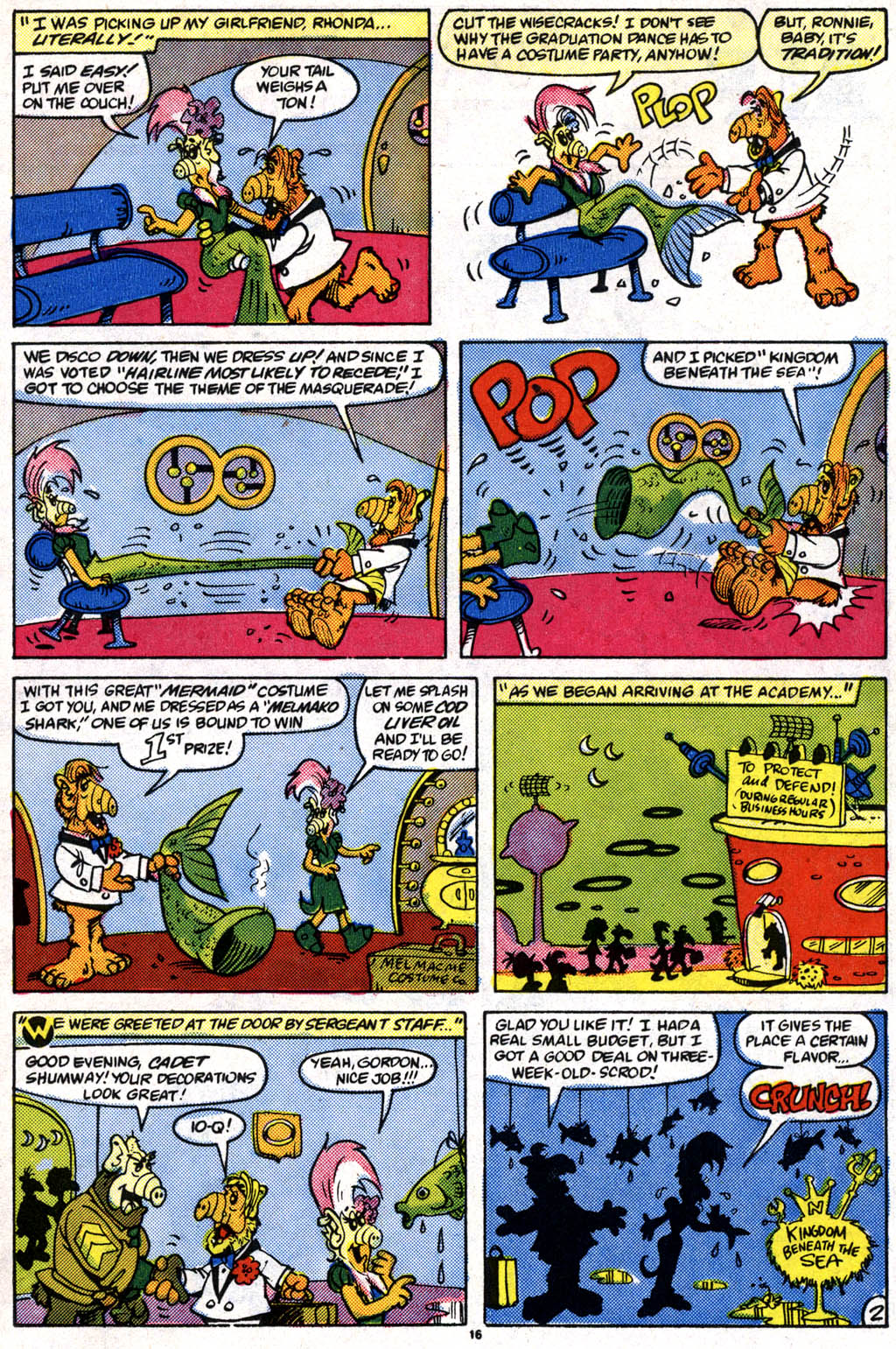 Read online ALF comic -  Issue #10 - 12