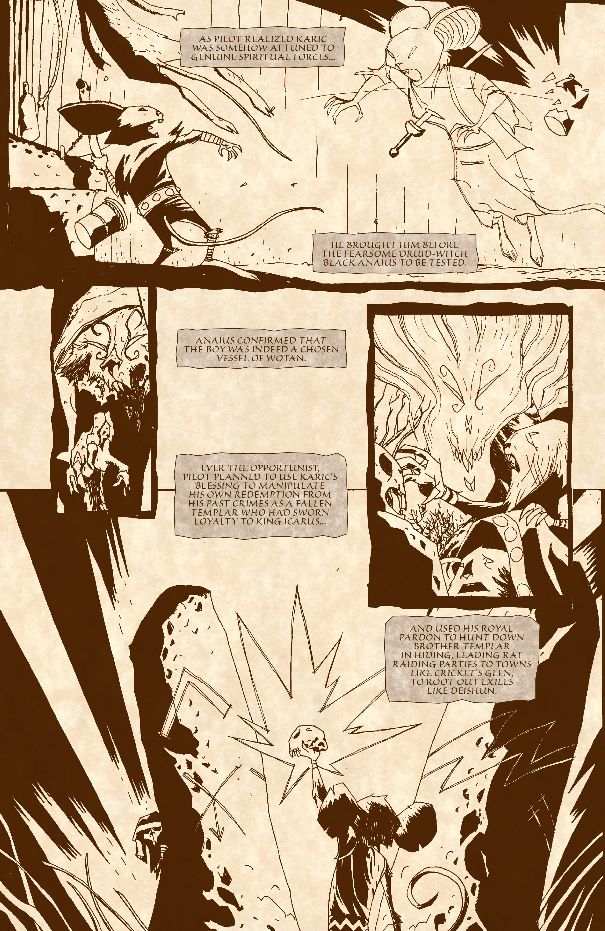 Read online The Mice Templar Volume 3: A Midwinter Night's Dream comic -  Issue # _TPB - 20