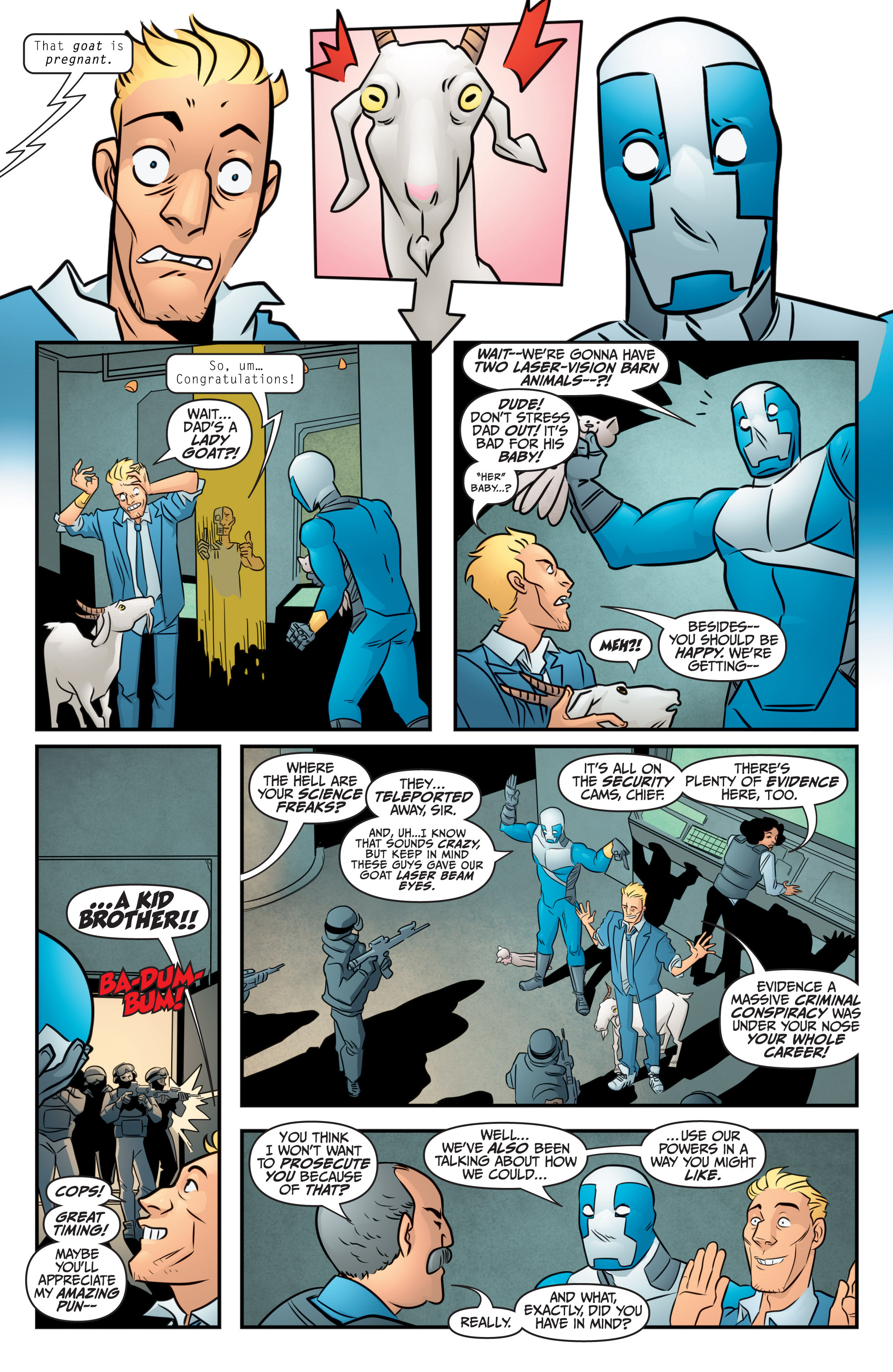 Read online Quantum and Woody (2013) comic -  Issue #12 - 20