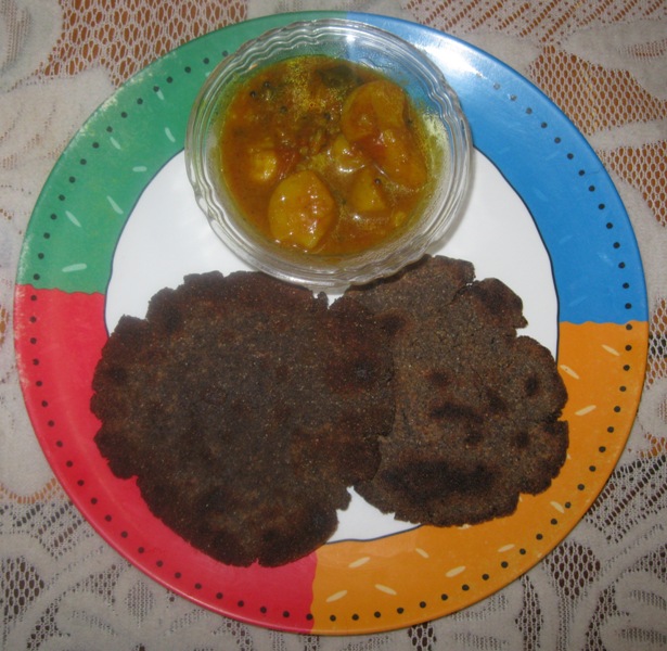 Kuttu Roti / Paratha / puri