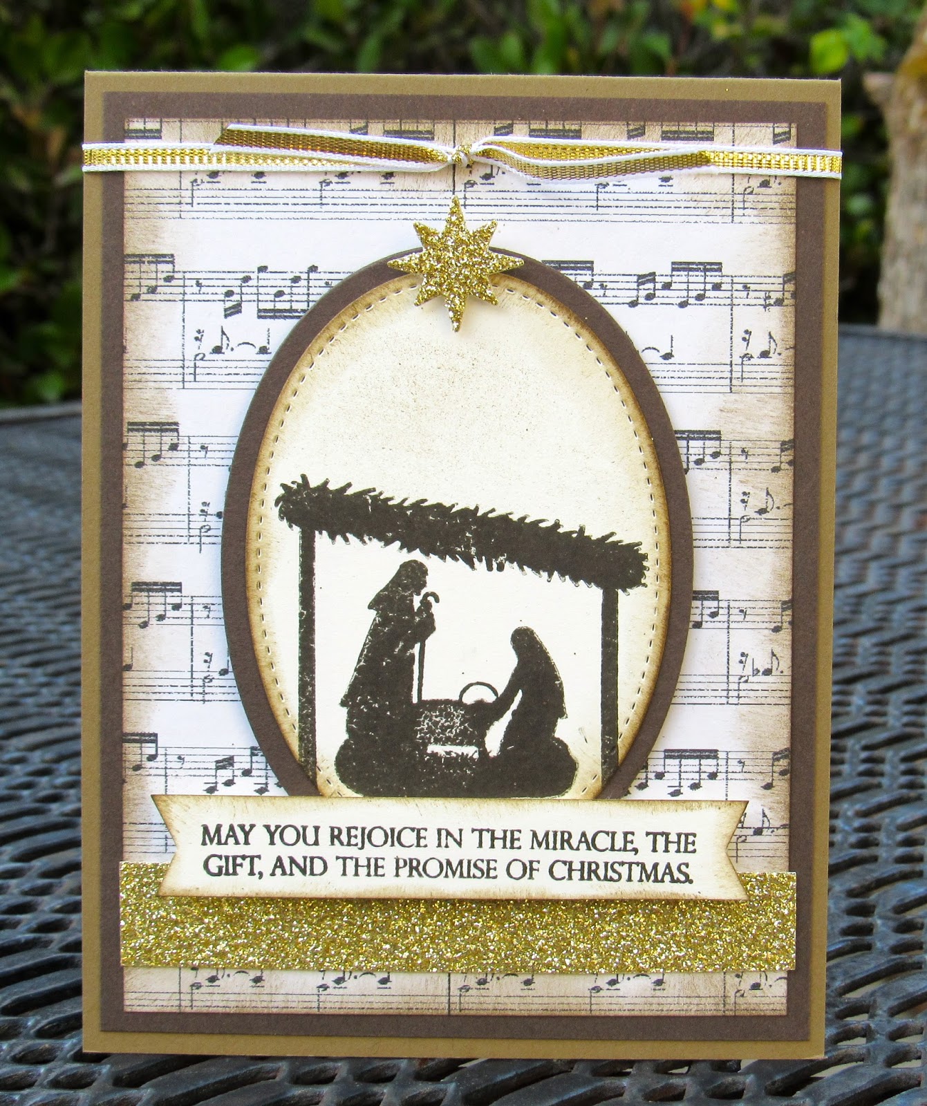 Krystal's Cards Stampin' Up! Joyful Nativity Rejoice