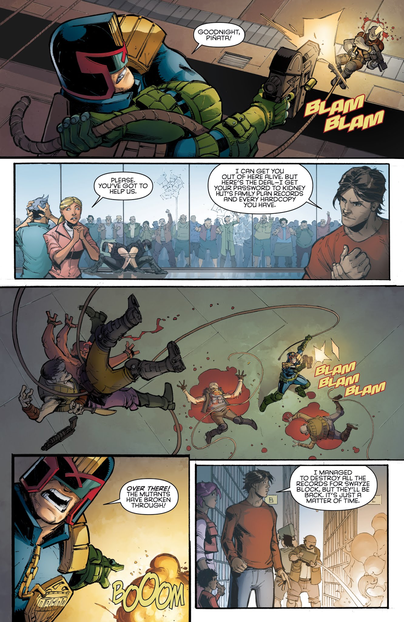 Read online Judge Dredd: Under Siege comic -  Issue #2 - 20