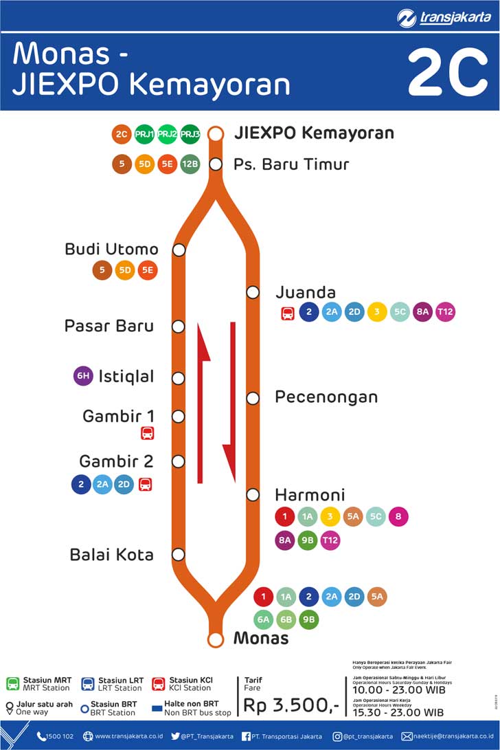 peta rute transjakarta monas prj jiexpo 2c