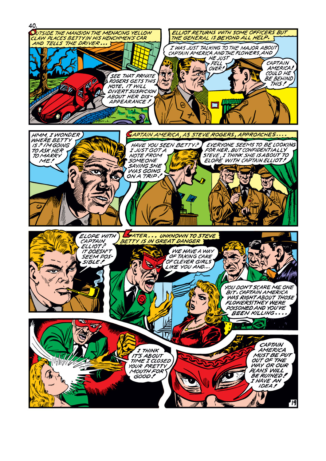Read online Captain America Comics comic -  Issue #14 - 41