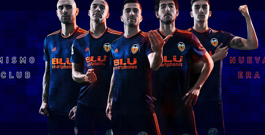 Valencia 18-19 Kit Released - Footy Headlines