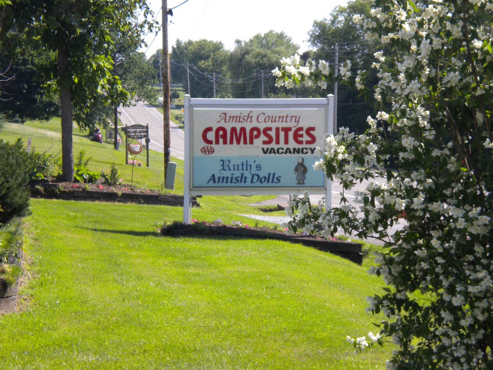 Blaine's Barks Campground Photos and Shopping And Eating In "Amish Country"