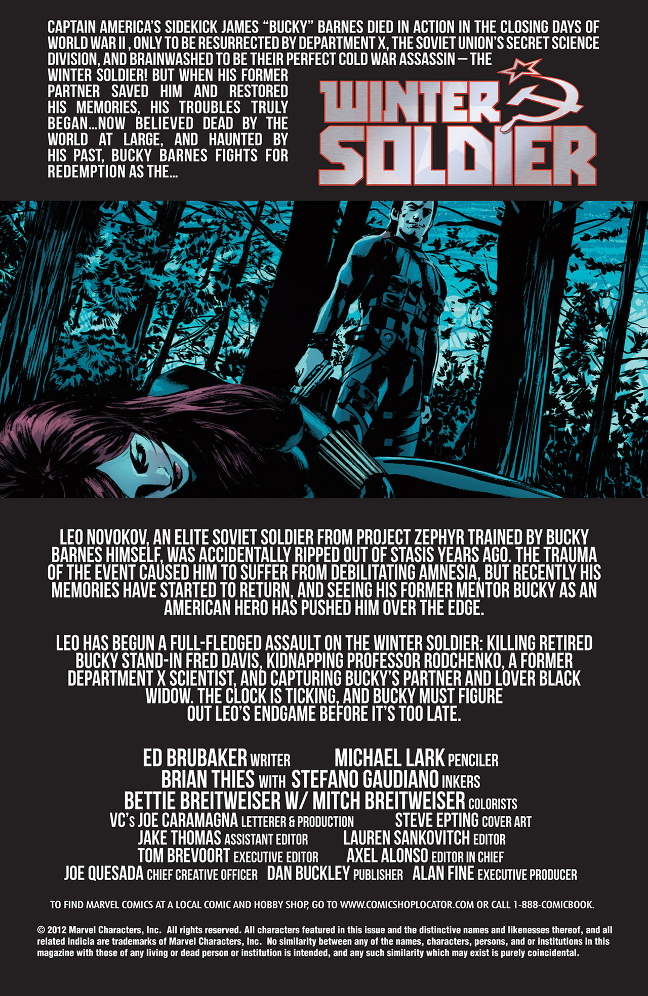 Read online Winter Soldier comic -  Issue #8 - 2