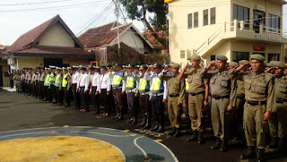 Polres Cirebon Kota Gelar Apel Gabungan Polres Cirebon Kota Gelar Apel Gabungan