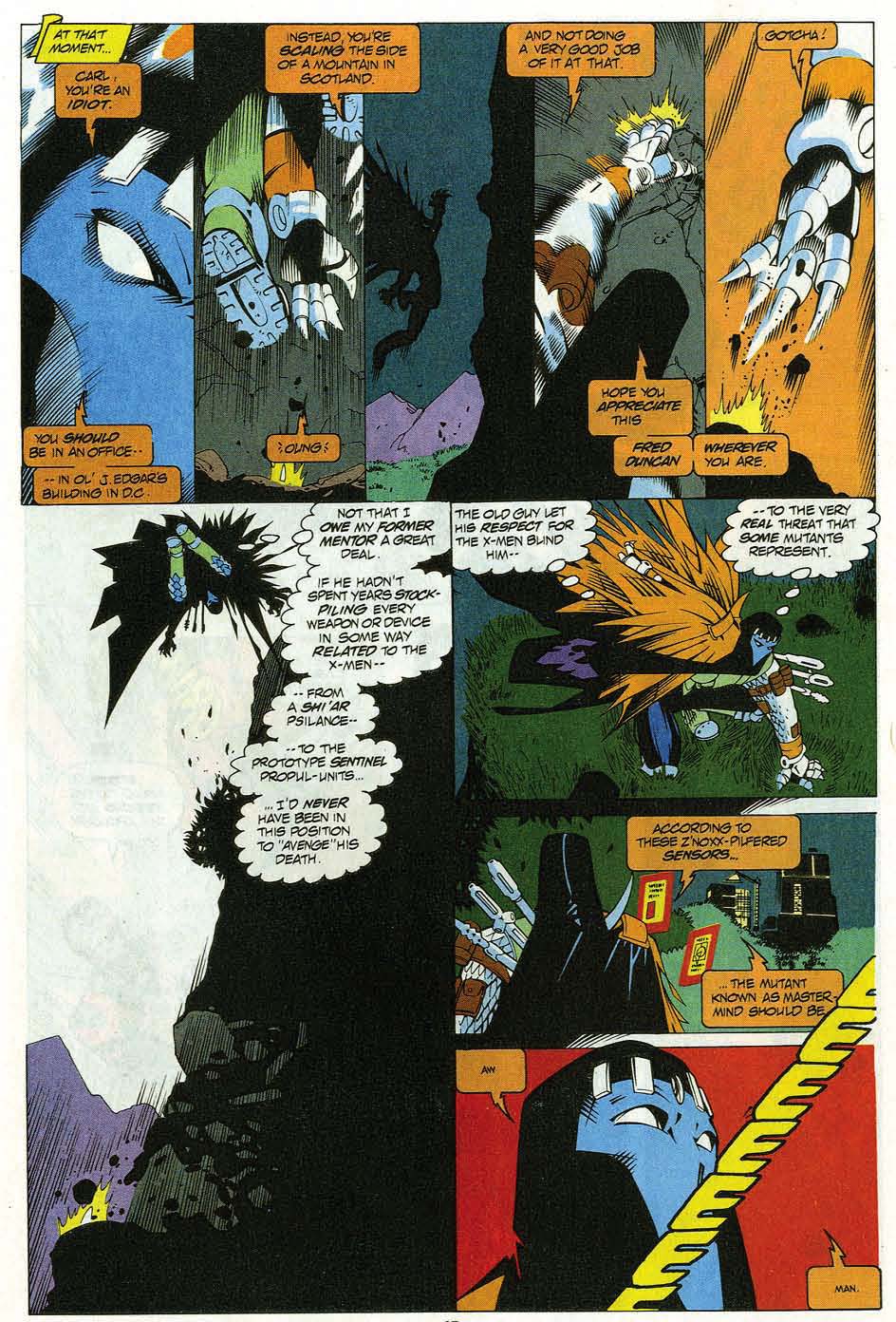 Read online X-Men Annual comic -  Issue #17 - 35