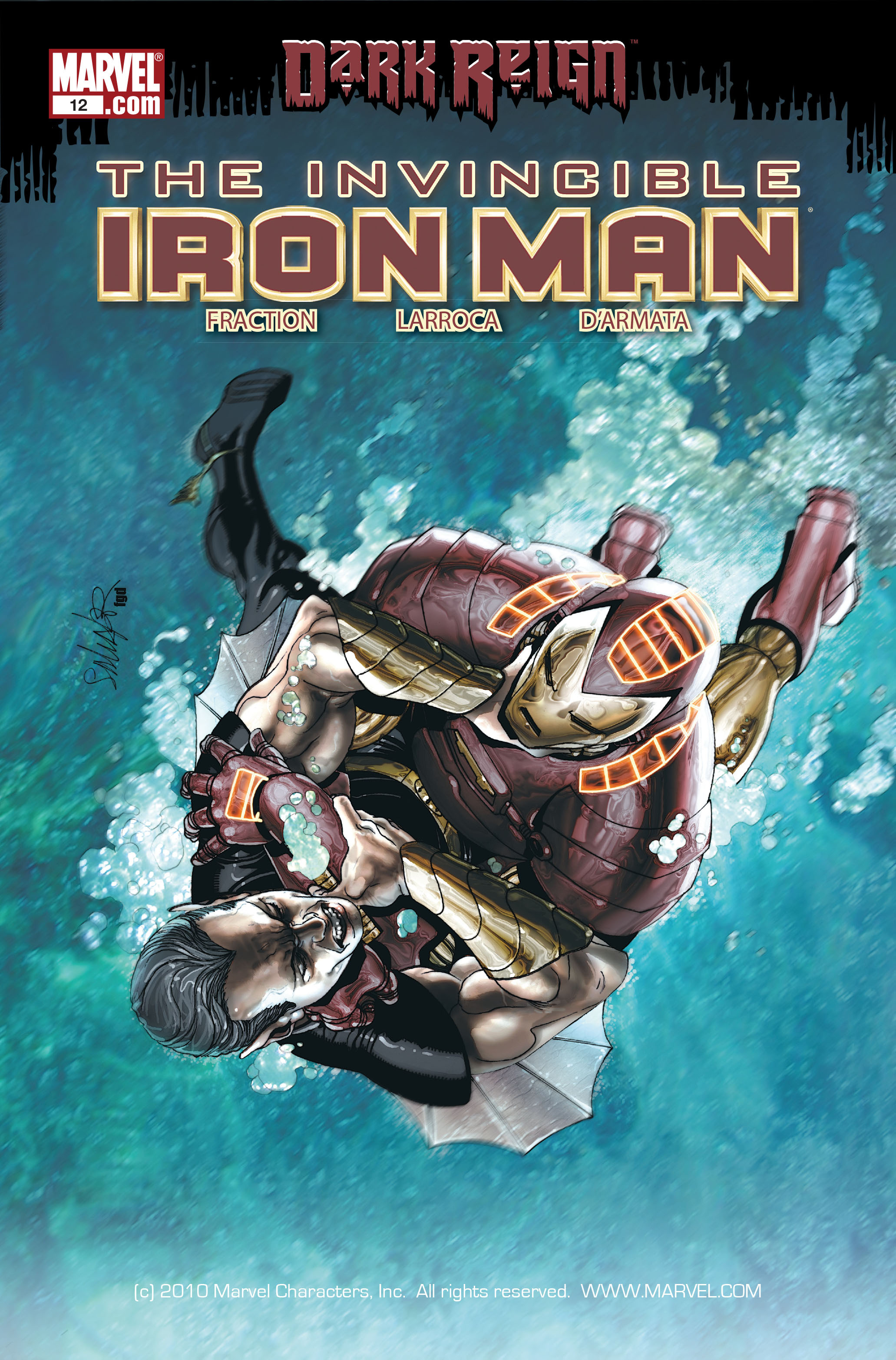 Read online Invincible Iron Man (2008) comic -  Issue #12 - 1