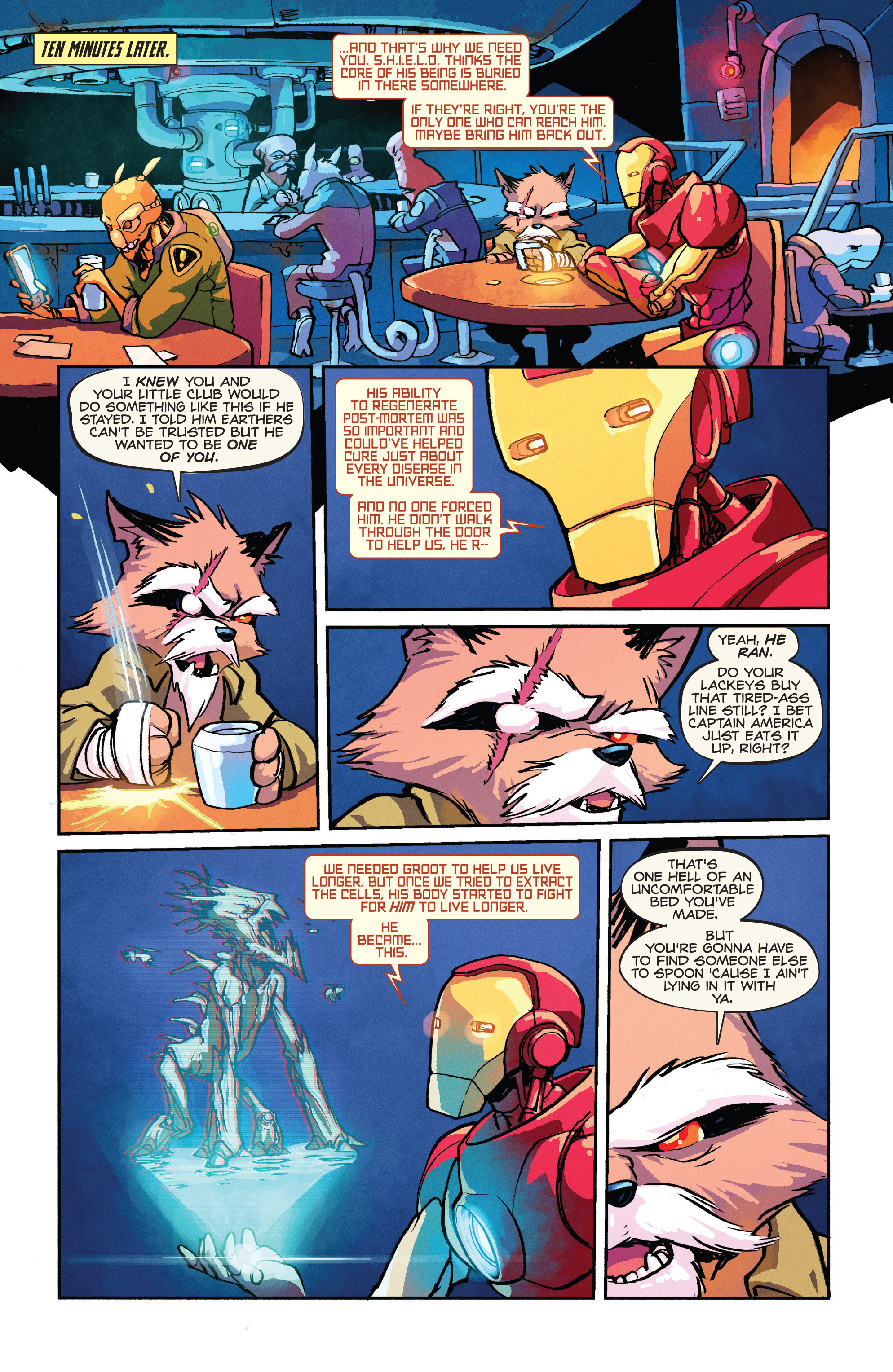 Read online Rocket Raccoon (2014) comic -  Issue #9 - 10