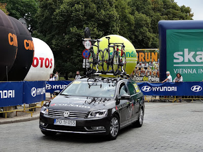 73. Tour de Pologne. Kryterium uliczne w Warszawie. Krakowskie Przedmieście