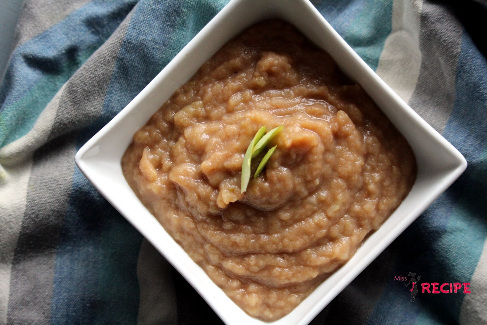 Compote de pommes vertes Traiteur vegan à Québec