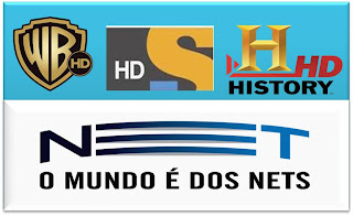 Novos Canais HD na NET