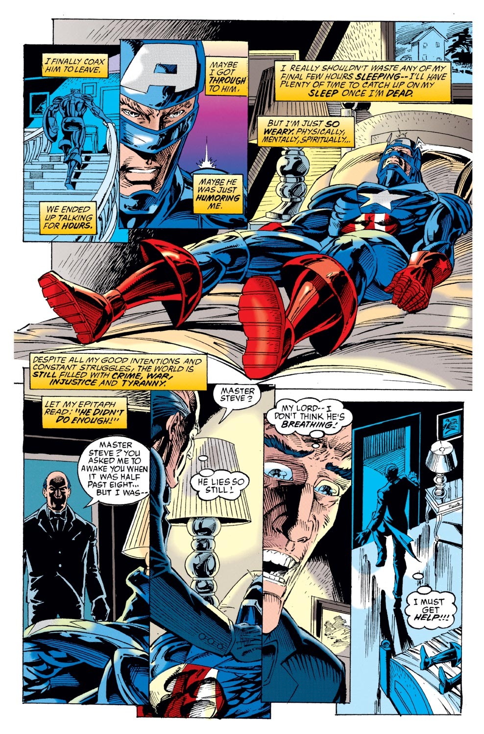Read online Captain America (1968) comic -  Issue #443 - 22