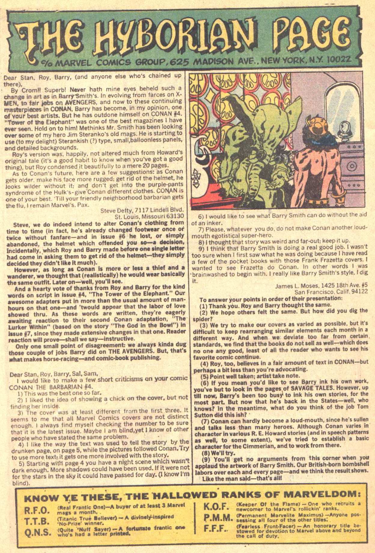 Read online Conan the Barbarian (1970) comic -  Issue #8 - 22