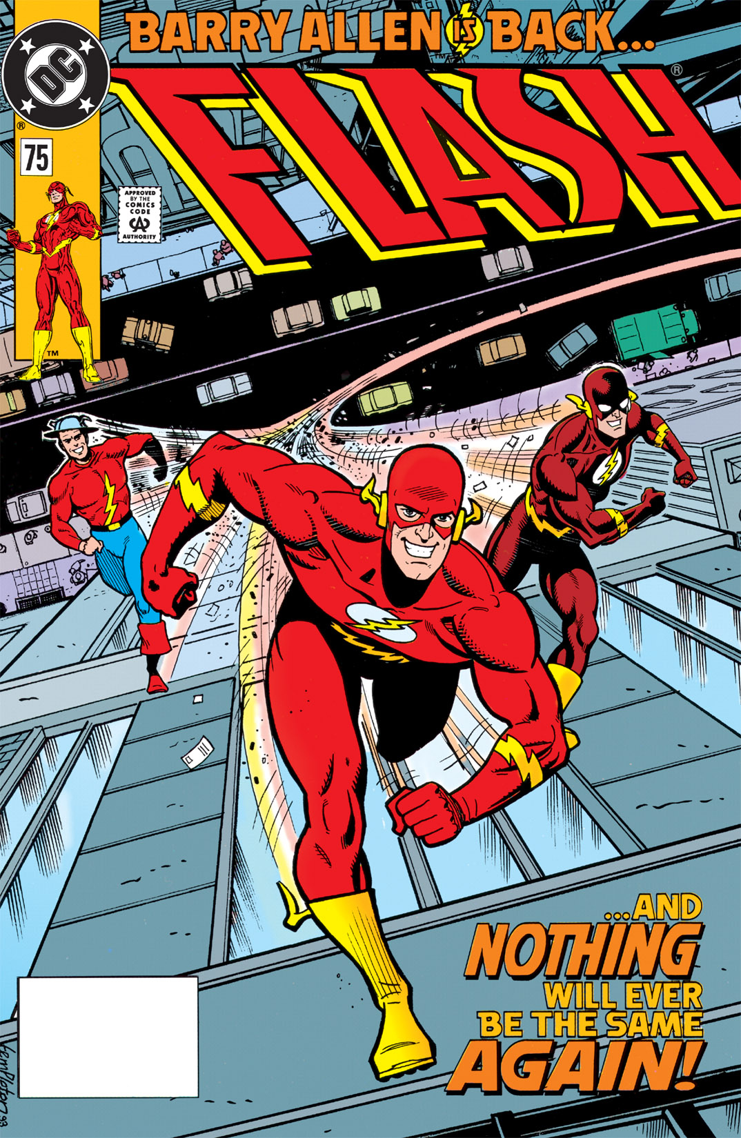 Read online The Flash (1987) comic -  Issue #75 - 1