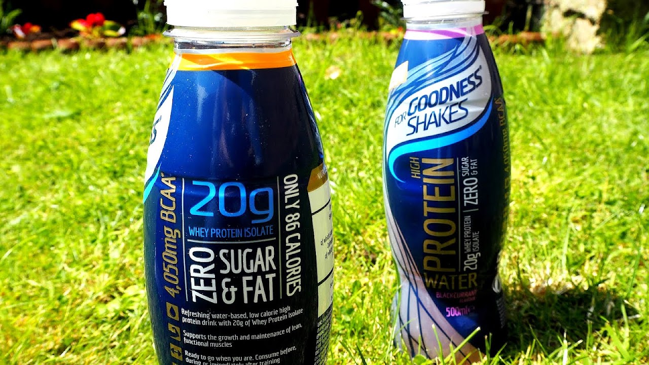 Protein Shakes With Water Protein Choices