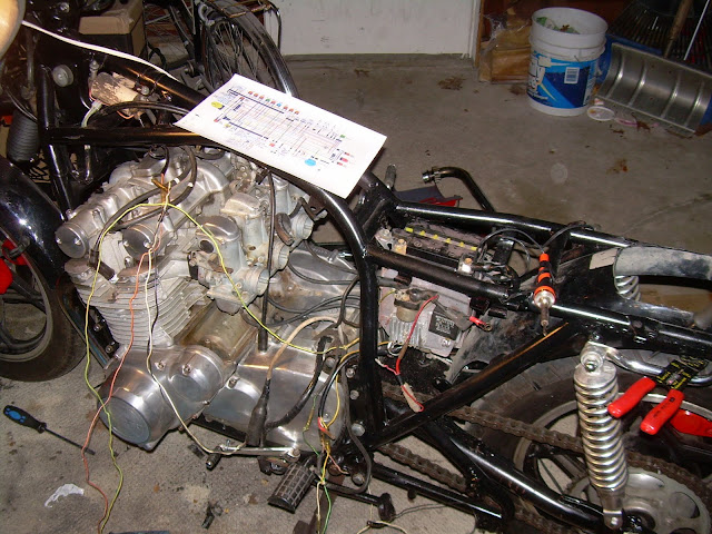 Build Shit Dude: Suzuki GS750 Cafe 1979 suzuki gs750e wiring schematic 