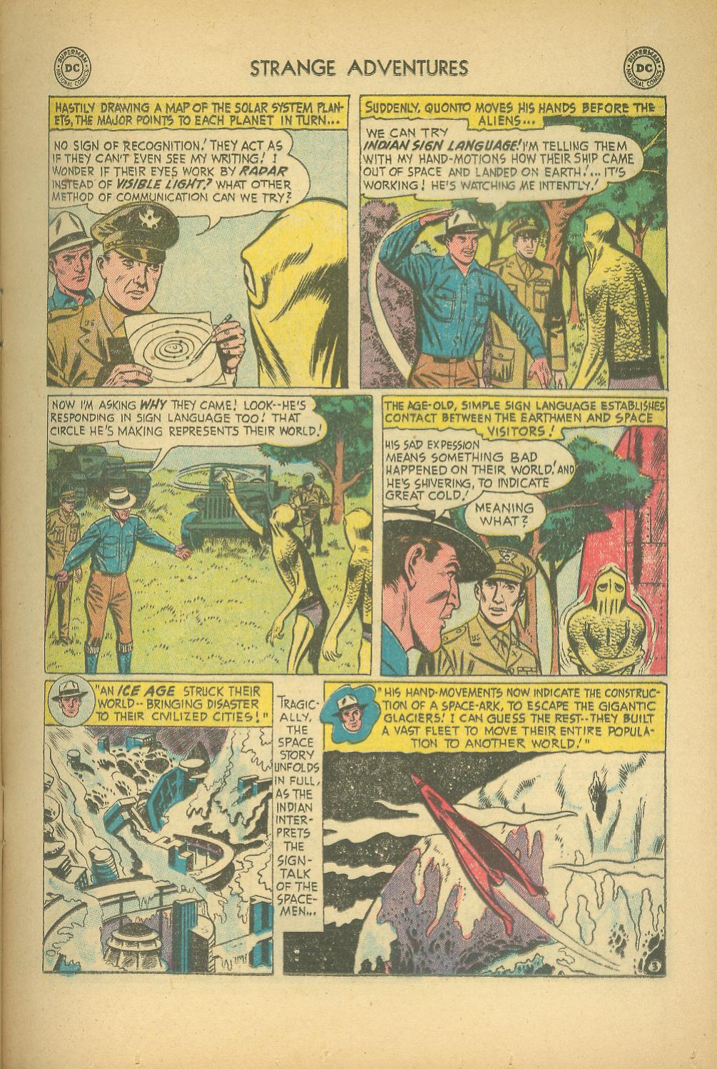 Read online Strange Adventures (1950) comic -  Issue #63 - 13