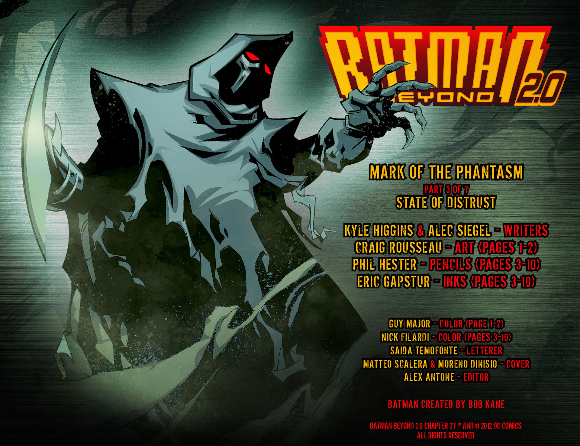 Read online Batman Beyond 2.0 comic -  Issue #27 - 2