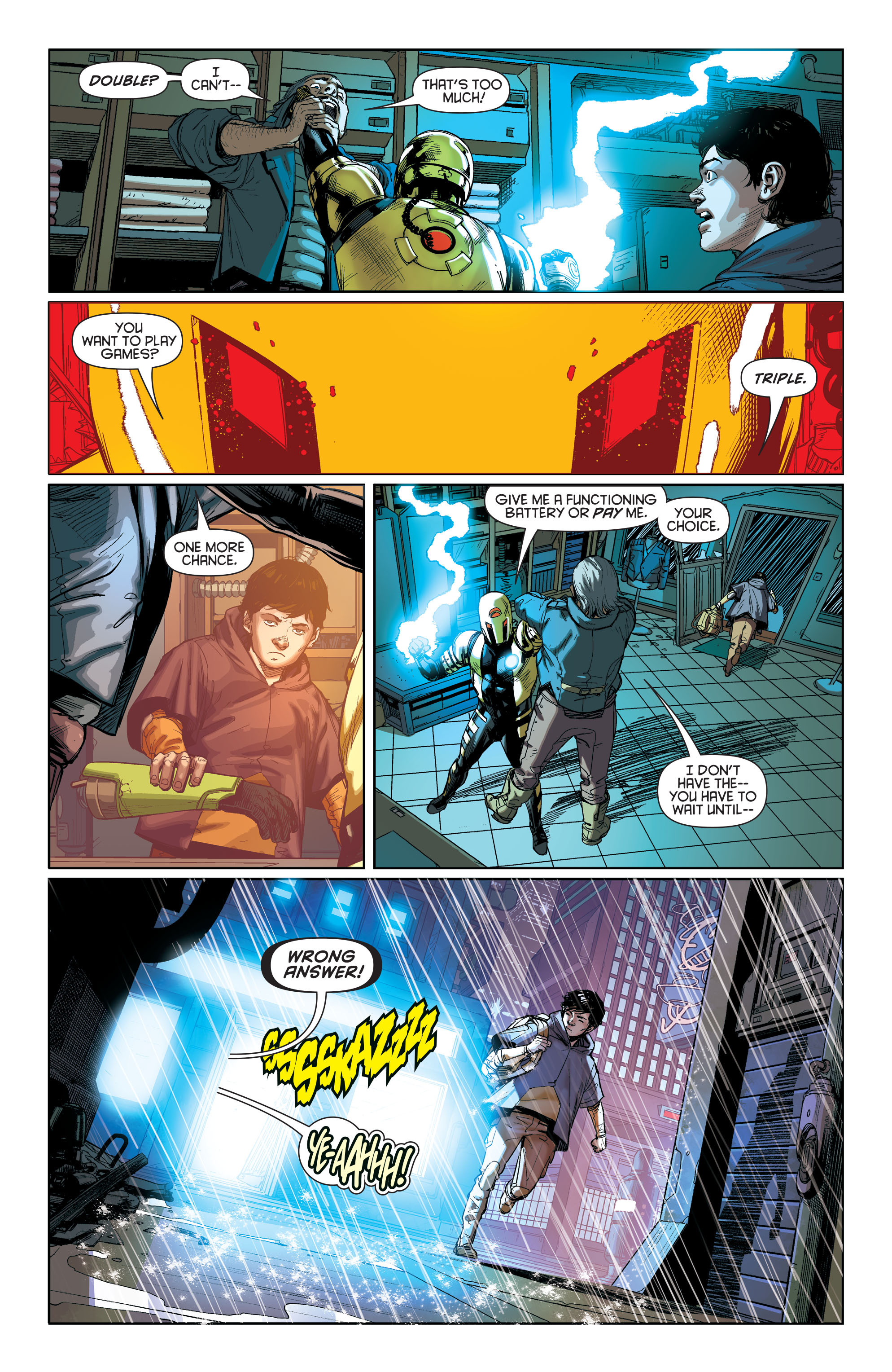 Read online Batman Beyond (2015) comic -  Issue #7 - 10
