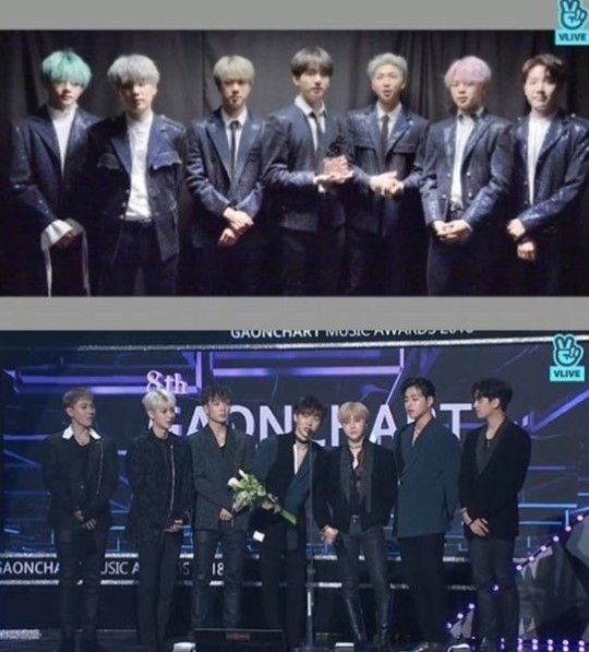 2018 Gaon Chart Ödülleri'nde BTS ve iKON 3 ödül aldı