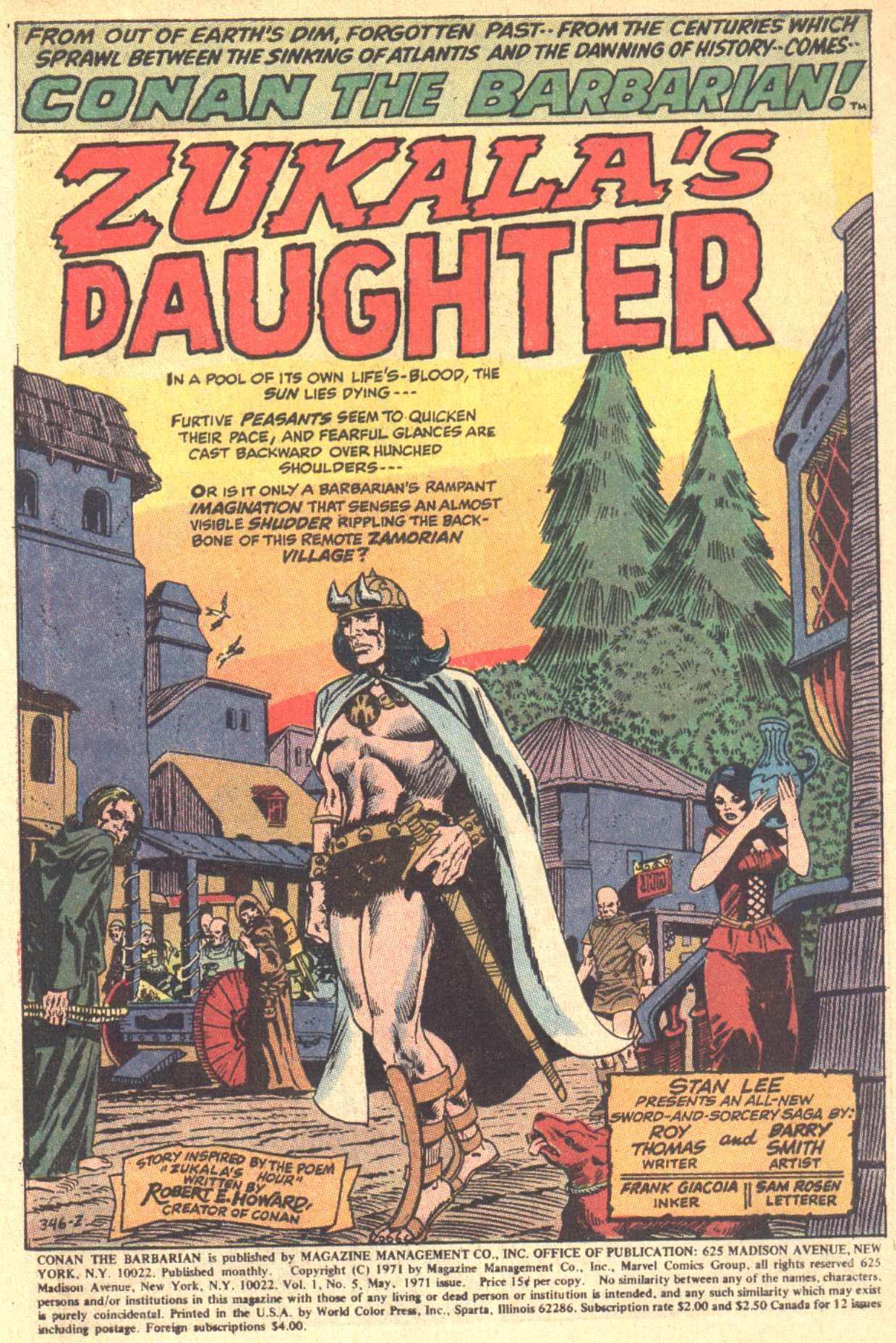 Conan the Barbarian (1970) Issue #5 #17 - English 2 Conan the Barbarian (1970) Issue #5 #17 - English 2