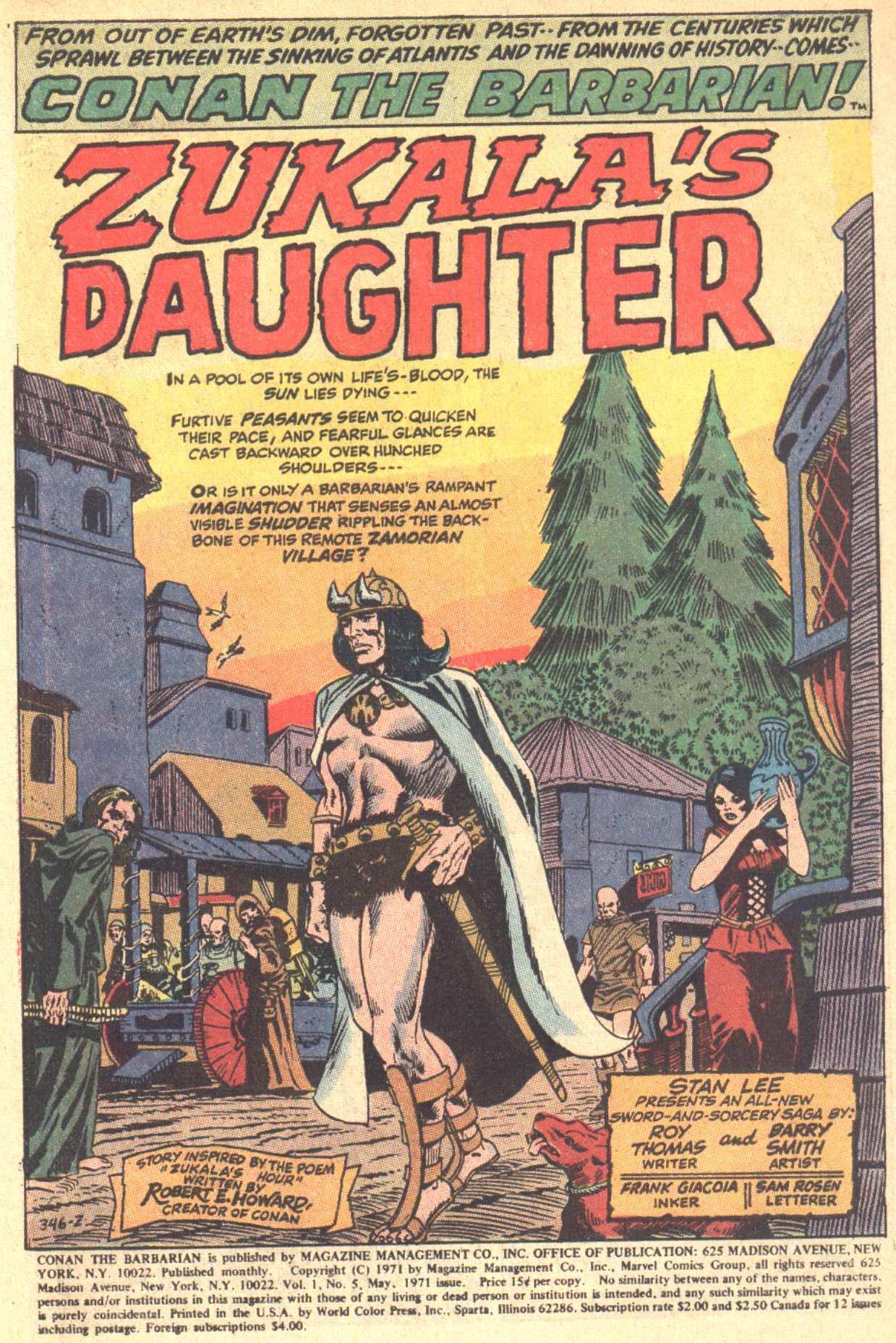 Conan the Barbarian (1970) Issue #5 #17 - English 2