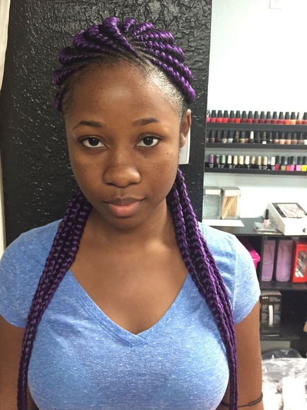 Stylish Ghana Braided Hairstyles Trending in 2020 Photos  BlogIT with  OLIVIA
