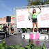 Diana Chaves de mini calções em evento