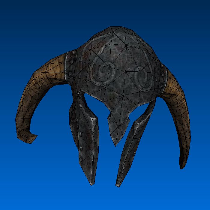 Skyrim Papercraft: Ancient Nord Helmet.