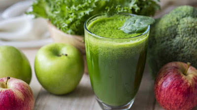 lime green veg smoothie fat loss burning shake