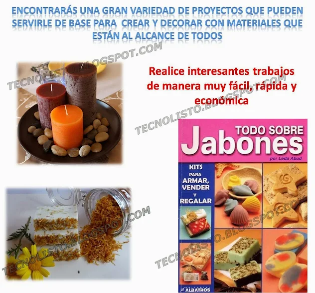 "elaborar velas y jabones"