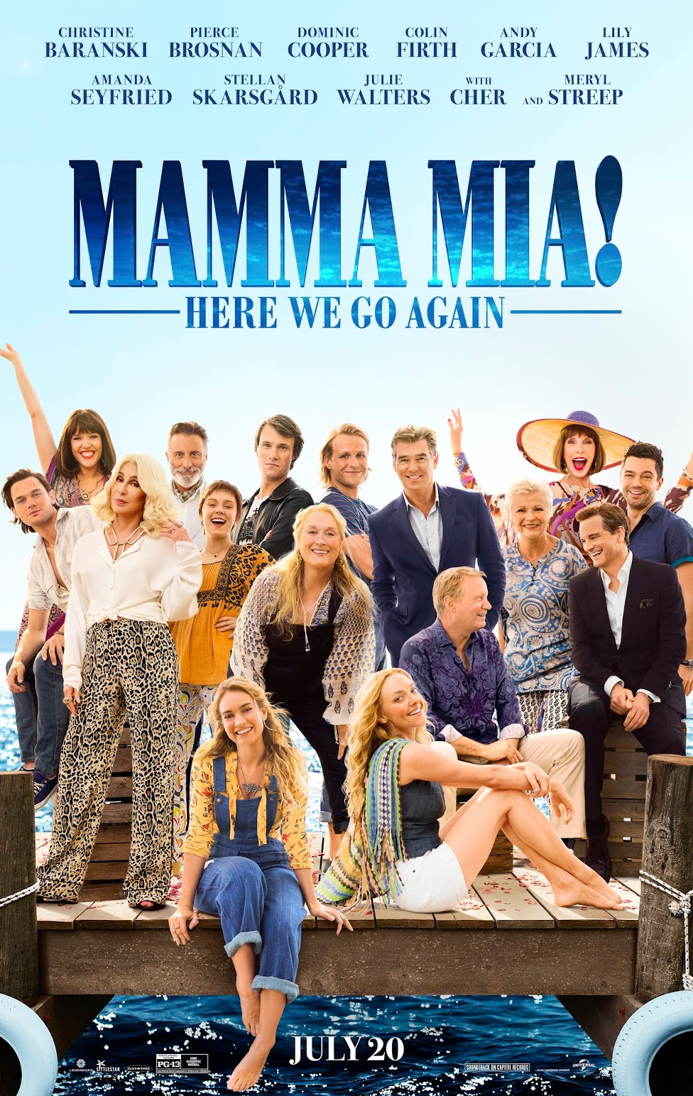Review | Mamma Mia! Here We Go Again | 2018 - From the Front Row - Mamma Mia Here We Go Again