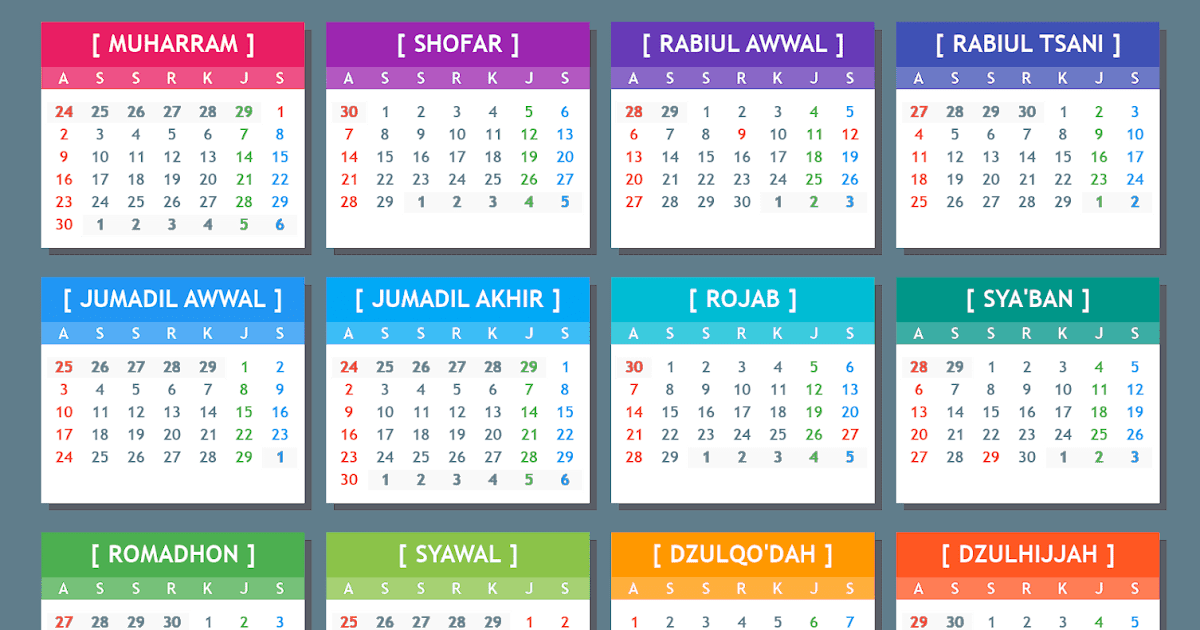 Kalender Hijriyah Online 1415