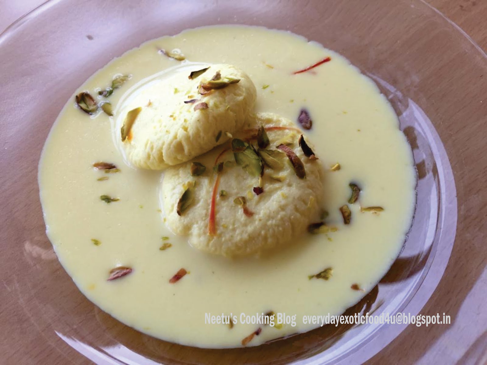 Rasmalai From Scratch