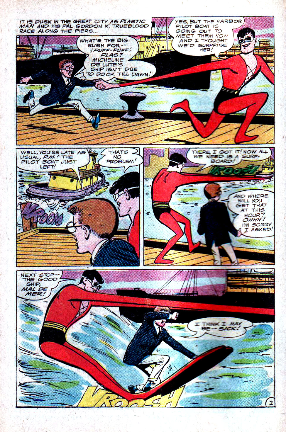 Read online Plastic Man (1966) comic -  Issue #3 - 3
