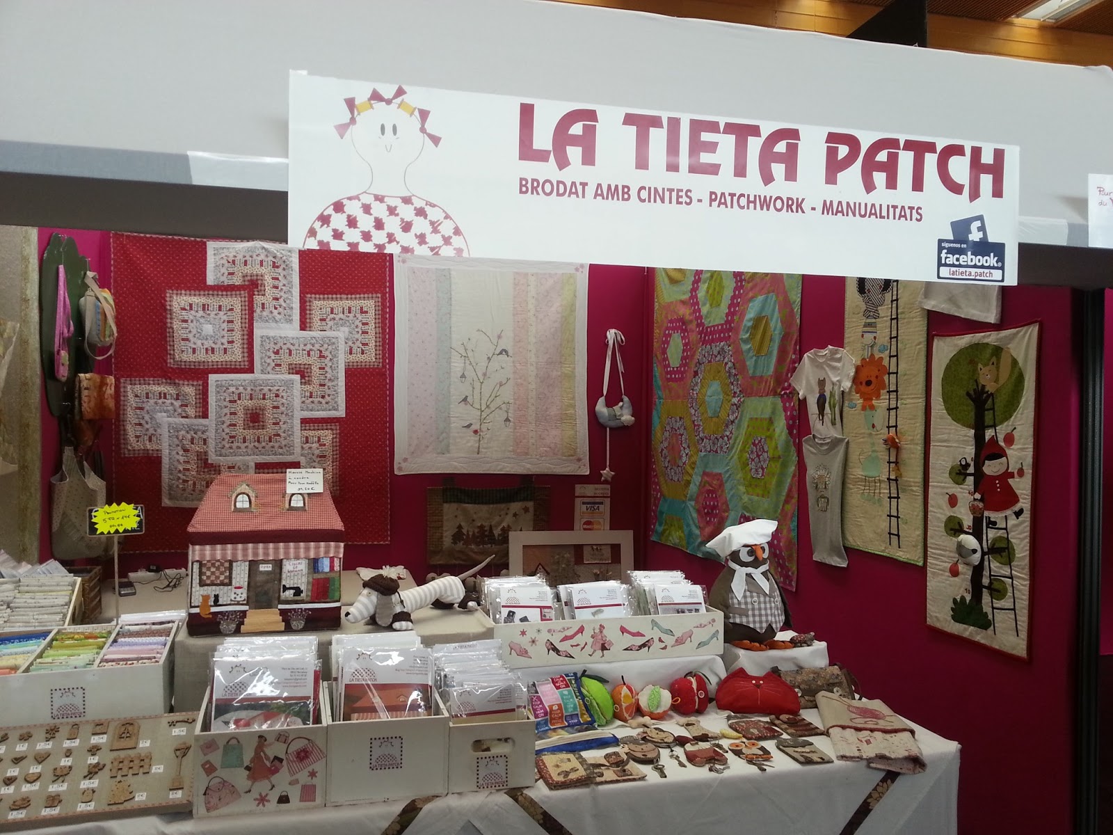 HISTORIES DE LA TIETA PATCH Quilt Expo en Beaujolais y Pour l'Amour du