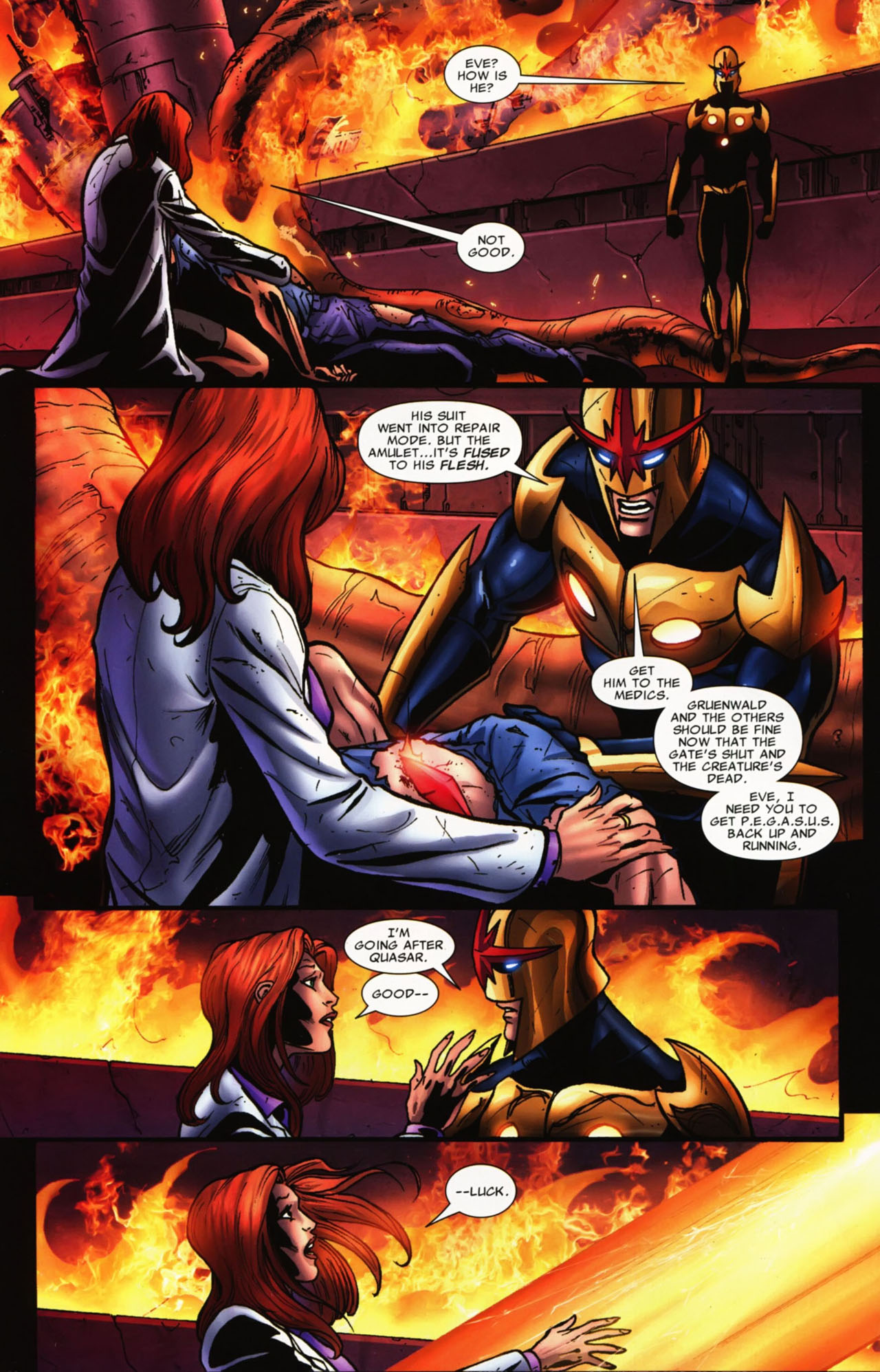 Read online Nova (2007) comic -  Issue #36 - 32