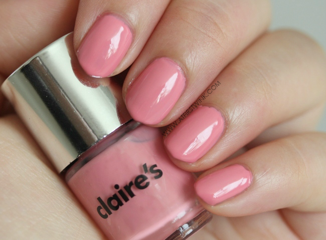 claire's 6 pack pastel mini nail polish set pink