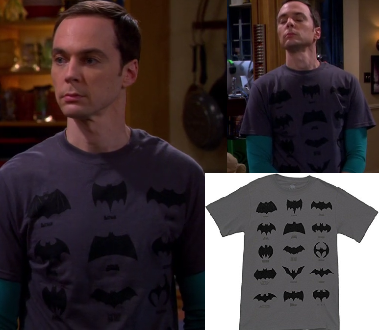 Batman t shirt sheldon cooper