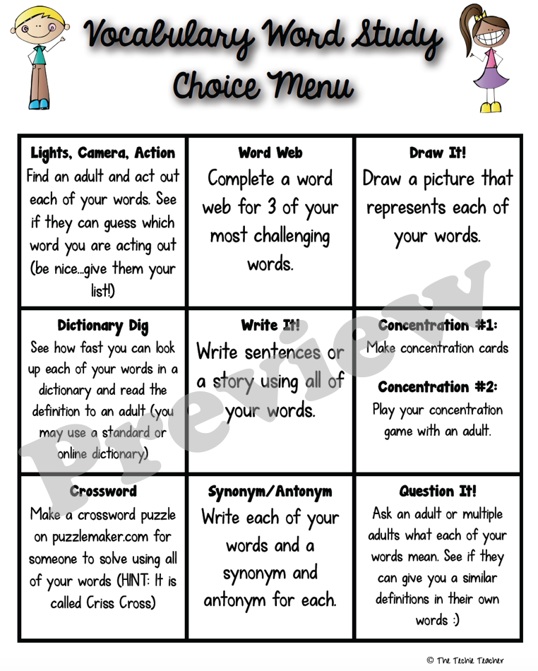 5 Reasons To Use DIGITAL Choice Boards In The Classroom The Techie  5 Reasons To Use DIGITAL Choice Boards In The Classroom The Techie