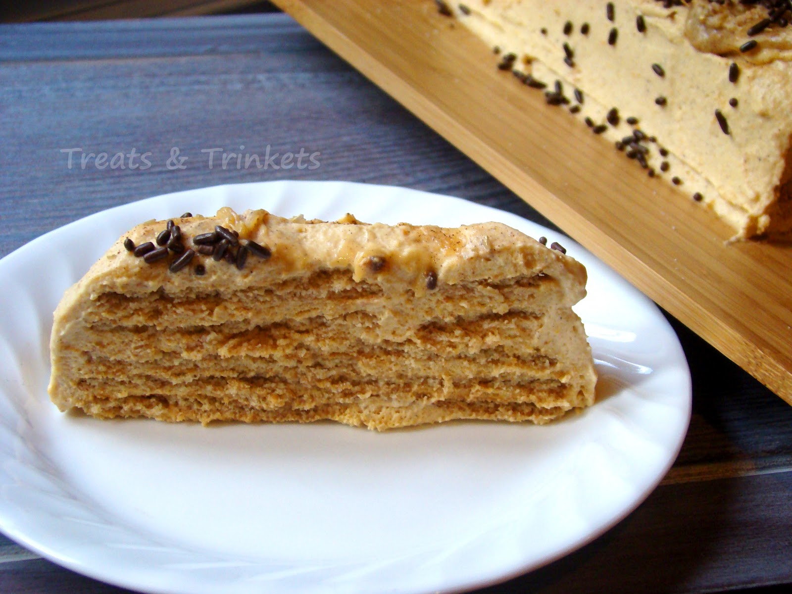 Treats & Trinkets Pumpkin Pie Icebox Cake