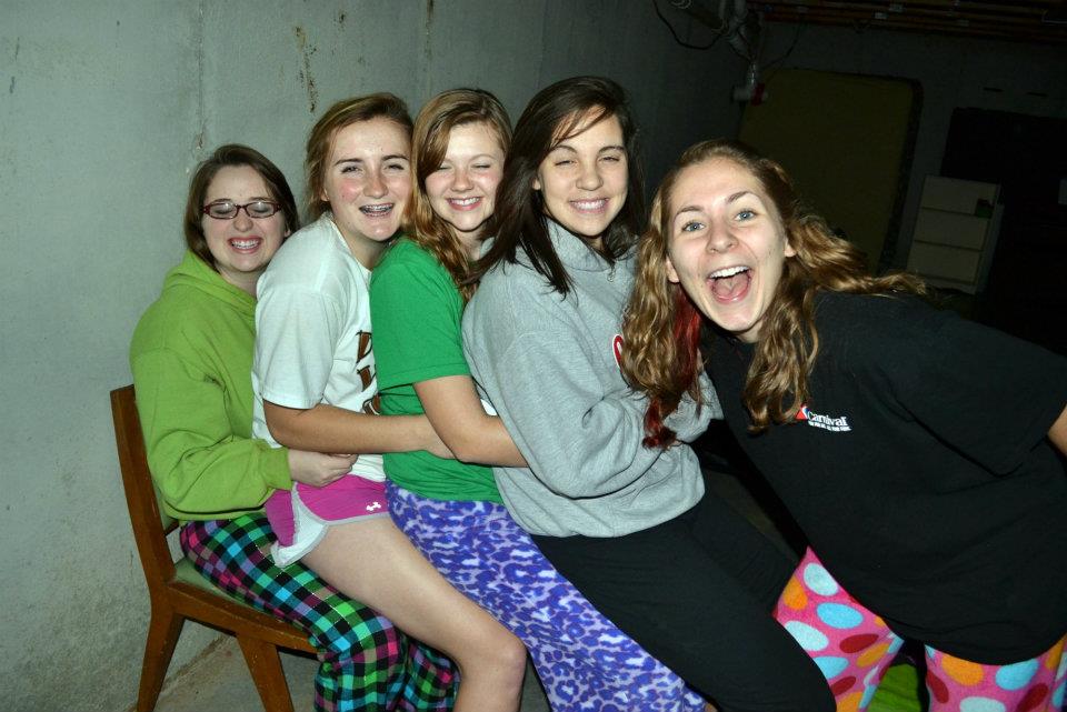 Our Crazy Life: Slumber Party and Snowman Night at the Library