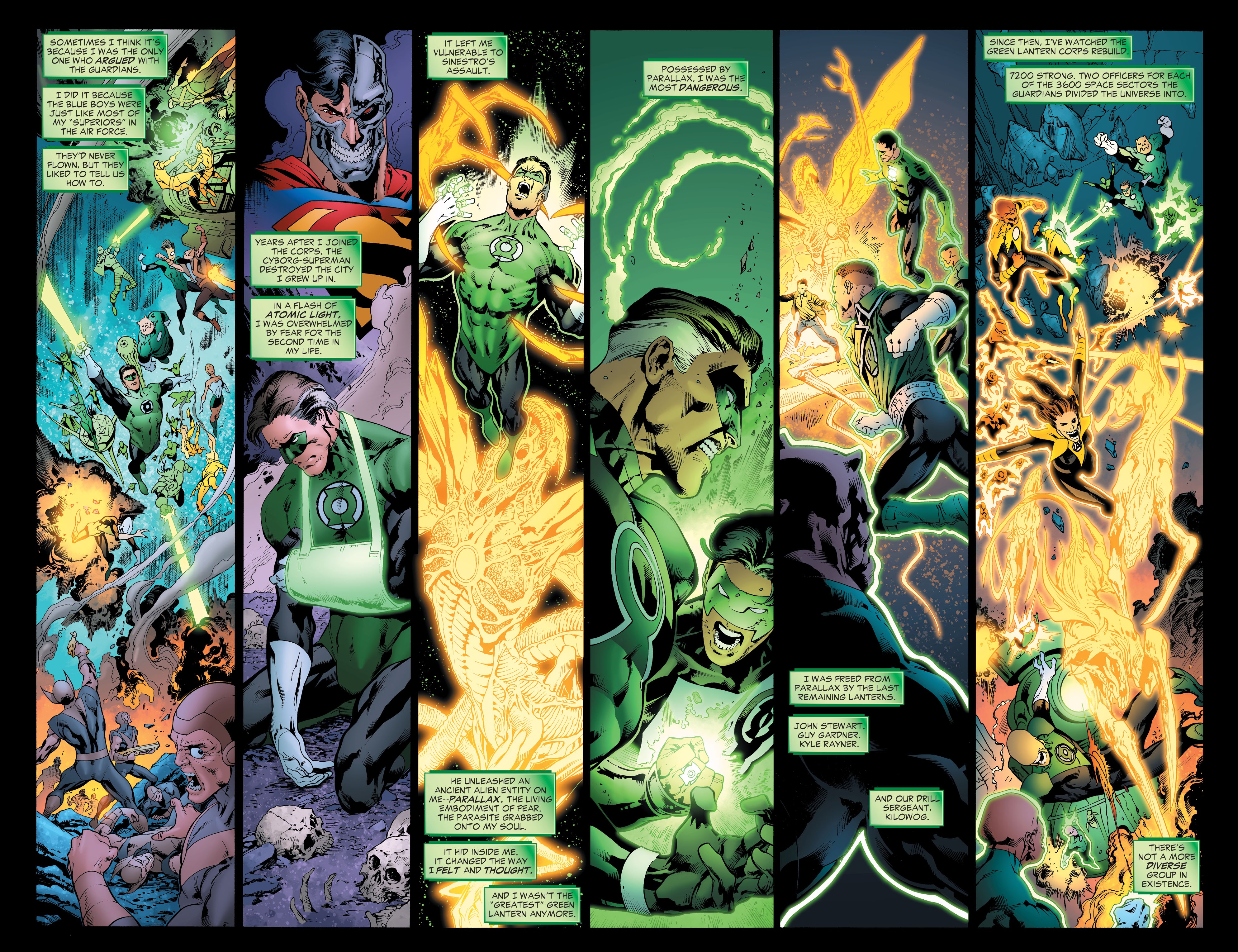 Read online Green Lantern by Geoff Johns comic -  Issue # TPB 3 (Part 1) - 81