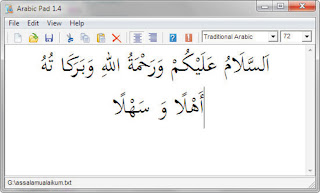 Download arabic pad software menulis text arab