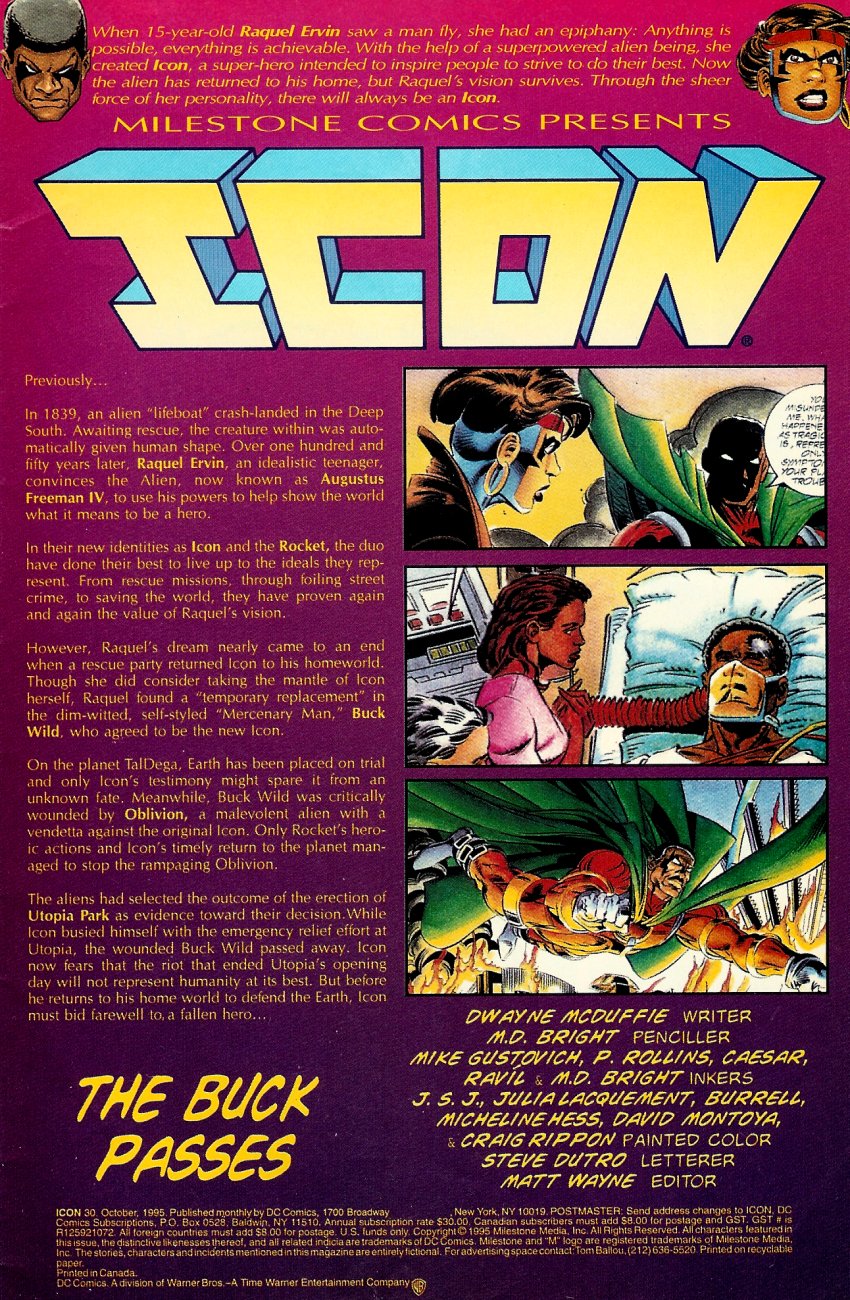 Read online Icon comic -  Issue #30 - 2