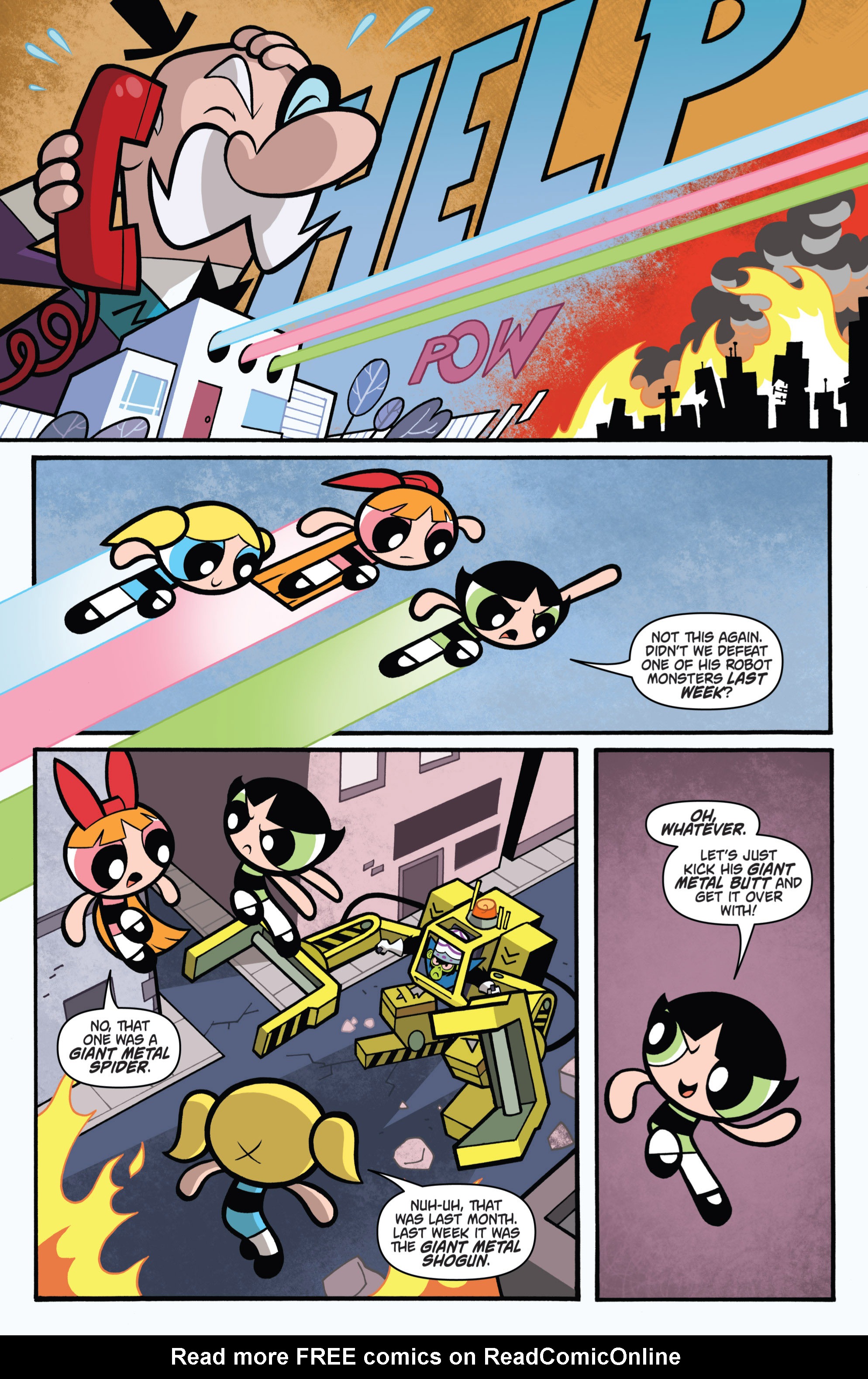 Read online Powerpuff Girls (2013) comic -  Issue #1 - 7